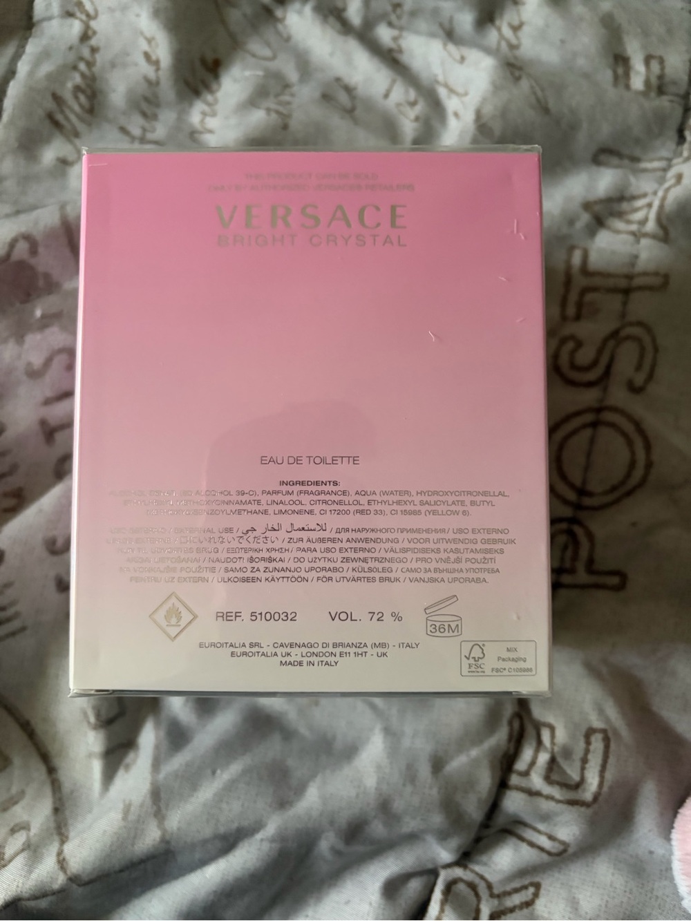 Versace Bright Crystal 3.0oz - Picture 2 of 3